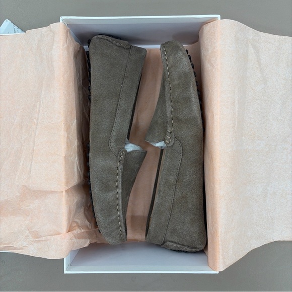 Quince Women's 100% Suede Driver Loafer Medium Brown Size 9 (fit like 8.5) NWT - Picture 11 of 12